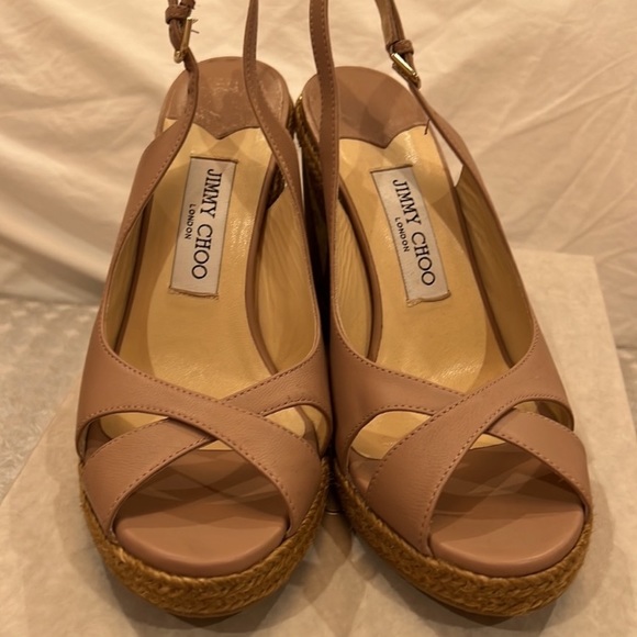 COPY - Jimmy choo wedge in like NEW excellent condition 💯 authentic - Picture 3 of 12
